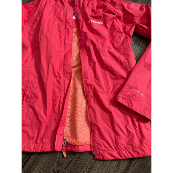 Columbia Youth L/ XL Girls Arcadia Jacket Brand New Pink/Peach Retail $80 - Picture 2 of 11